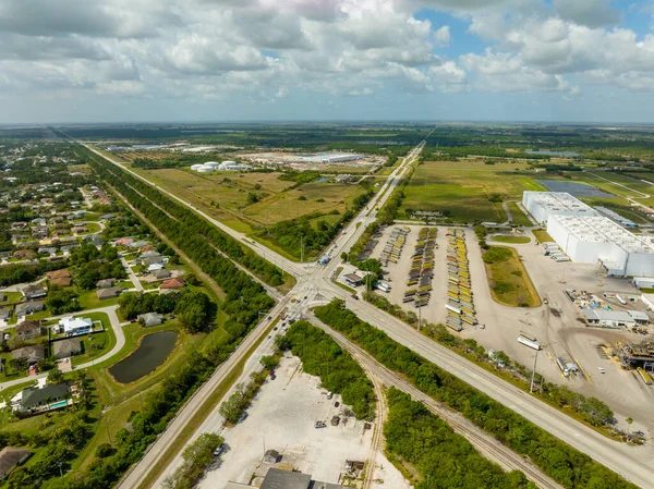 Paisaje Industrial Residencial Fort Pierce —  Fotos de Stock