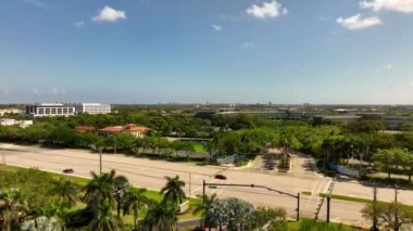 Hava Panorama Videosu Boca Raton İnovasyon Kampüsü 4k