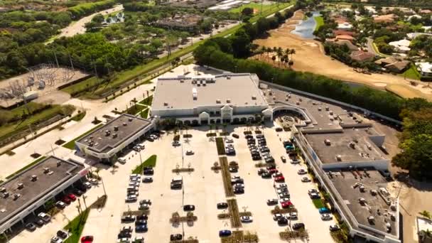 Publix Supermarkt Und Einkaufszentrum Boca Raton — Stockvideo