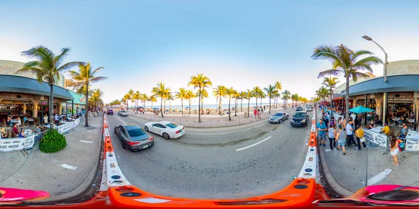 Fort Lauderdale Usa Mars 2022 360 Sfäriska Foto Fort Lauderdale — Stockfoto