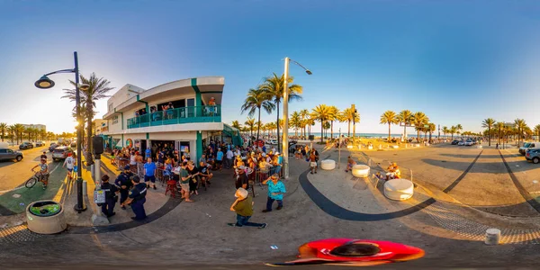 Fort Lauderdale Usa Března 2022 360 Sférická Fotografie Fort Lauderdale — Stock fotografie