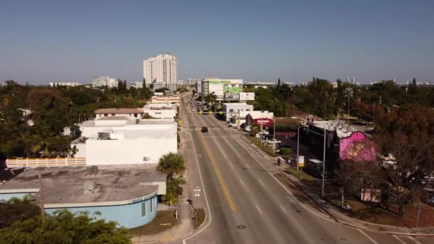 Miami 79Th Street Virksomheder – Stock-video