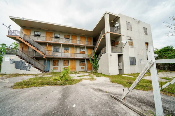 Abandoned Housing Building Low Income Housing Market — Stock Photo, Image