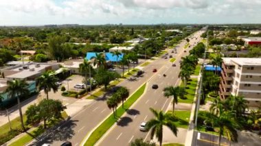 İnsansız hava aracı videosu Deerfield Beach FL 4k
