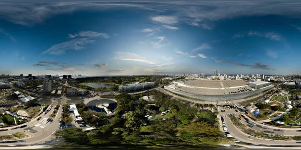 Miami Beach États Unis Avril 2022 Panorama Aérien 360 Miami — Photo