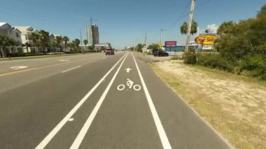 Perdido Sahili bisiklet yolu Alabama Körfezi Kıyısı Bulvarı