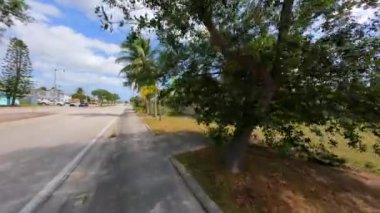 Eski Northwood tarihi bölgesi Batı Palm Beach FL 4k 60fps
