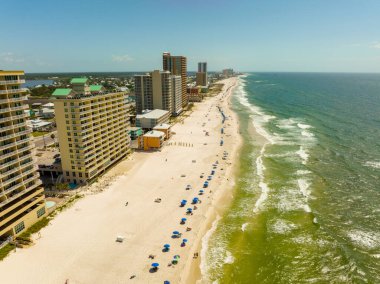 Hava aracı fotoğrafı Orange Beach sahnesi Alabama USA