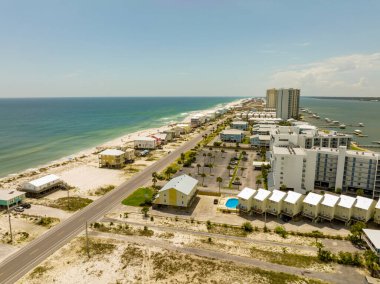 Havadan çekilen Orange Beach AL