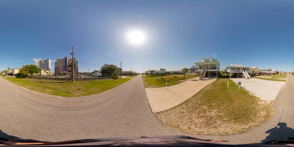 360 Virtual Reality Photo Gulf Shores Orange Beach Alabama Usa — Stock fotografie