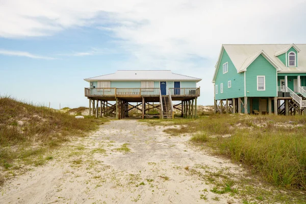 Rumah Kontrakan Liburan Gulf Shores Alabama — Stok Foto