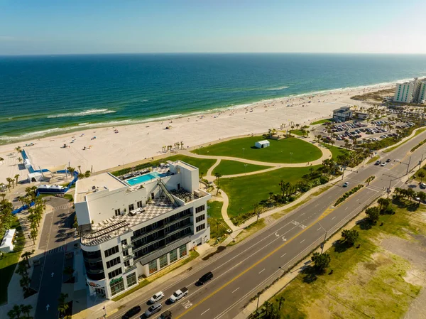 Aerial Photo Gulf Shores Beach Alabama Circa 2022 — Stok fotoğraf