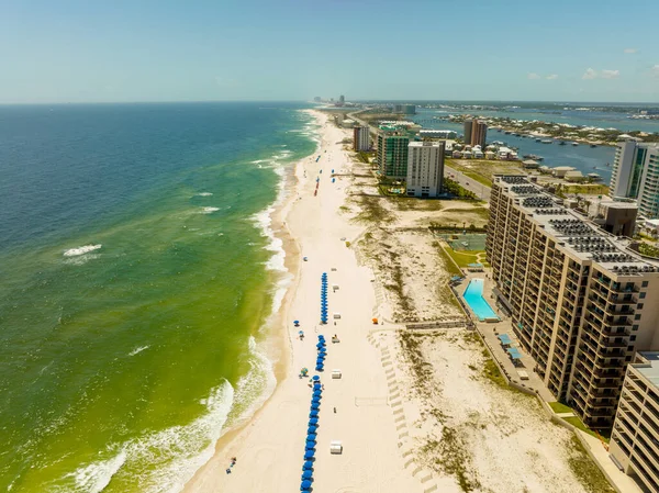 Hava aracı fotoğrafı Orange Beach sahnesi Alabama USA