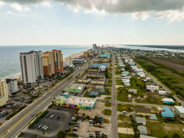 Drone Photo Real Estate Gulf Shores Alabama — Stock fotografie