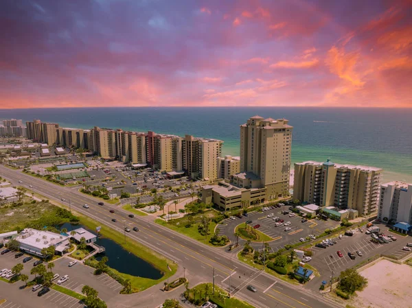 Aerial View City Miami Florida — Stock Photo, Image