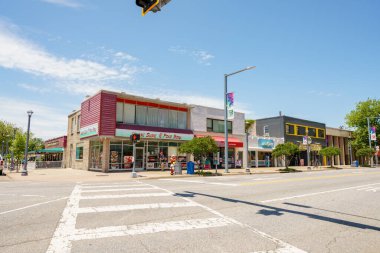 Atlantic Avenue Virginia Beach VA 'daki dükkanlar ve işletmeler