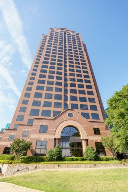 Düşük açılı fotoğraf: Bank of America Tower Downtown Norfolk VA