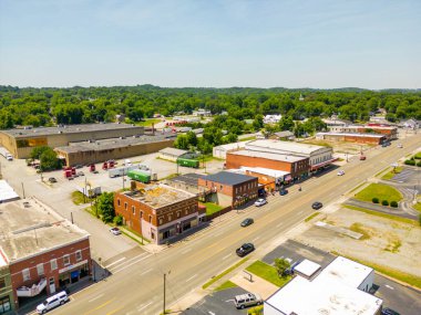 Etowah Tennessee 'nin hava aracı fotoğrafı