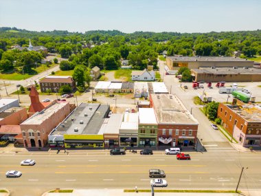 Etowah Tennessee 'nin hava aracı fotoğrafı