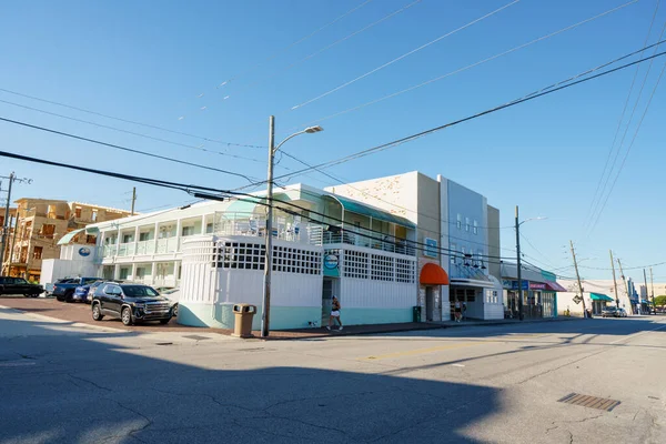 Shorebreak Particuliere Woningen Wrightsville Beach Verenigde Staten — Stockfoto