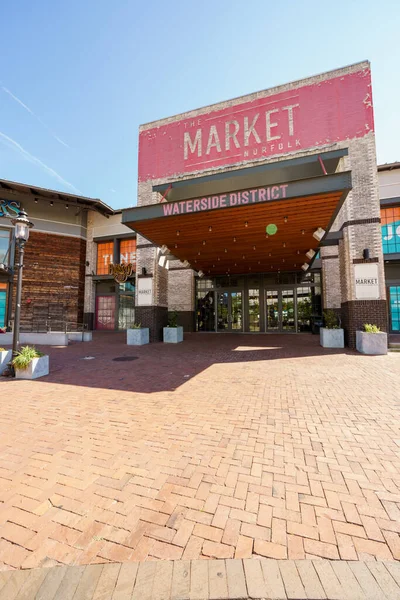 Mercado Norfolk Waterside District Virginia — Fotografia de Stock