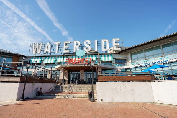 Foto Van Waterside District Downtown Norfolk — Stockfoto