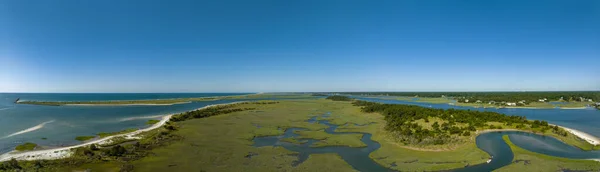 美国北卡罗莱纳州外银行空中全景 — 图库照片