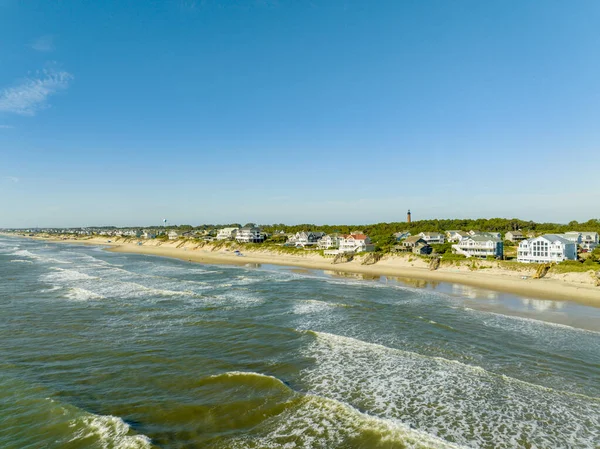 Недвижимость Берегу Моря Corolla Beach North Carolina Outer Banks — стоковое фото