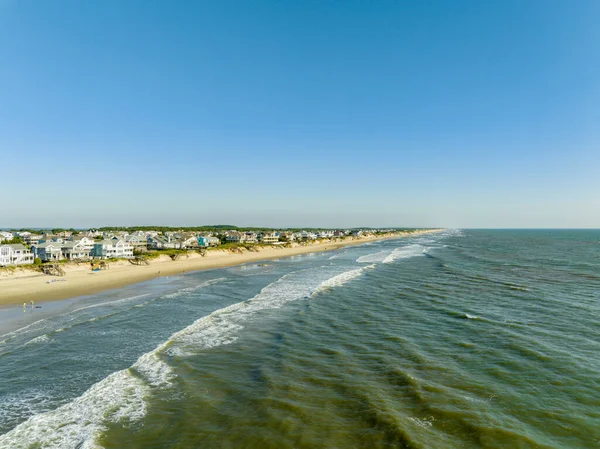Onroerend Goed Aan Het Strand Corolla Beach North Carolina — Stockfoto
