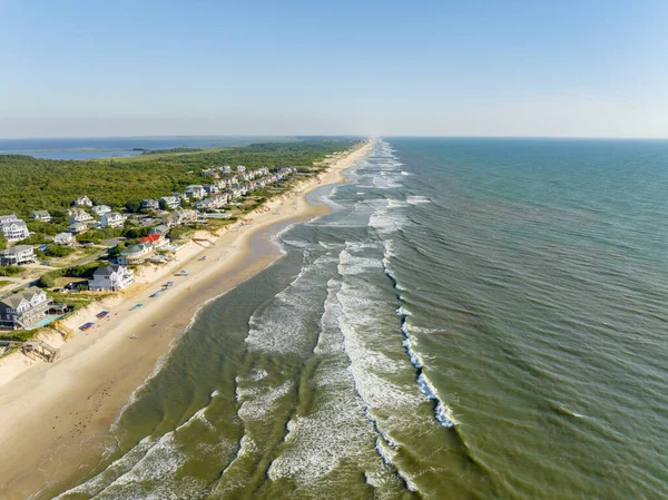 Недвижимость Берегу Моря Corolla Beach North Carolina Outer Banks — стоковое фото