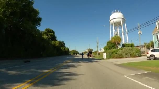 Suivre Les Gens Vélo Dans Wrightsville Beach — Video