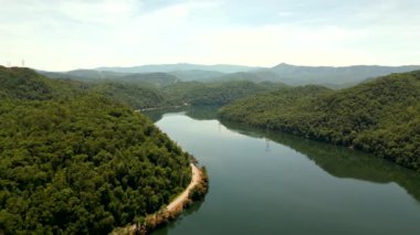 Tennessee 4k 'nin insansız hava aracı atışları.