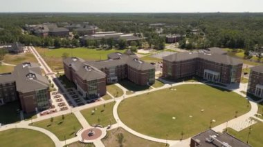 Kuzey Carolina Wilmington Üniversitesi insansız hava aracı görüntüleri.