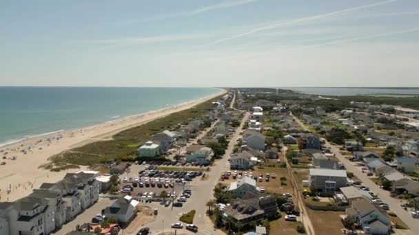 Beach Homes Atlantic Beach North Carolina — Stockvideo
