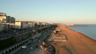 Kemptown UK along Brighton Beach