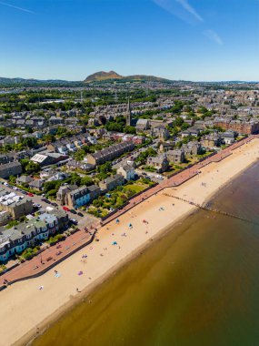 Portobello Plajı Edinburgh İskoçya
