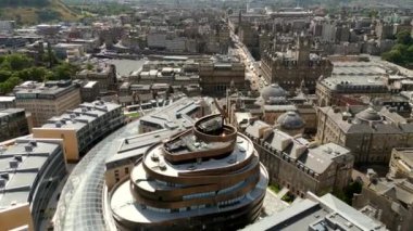 Edinburgh Eski Kasabası havacılık çekim alanı
