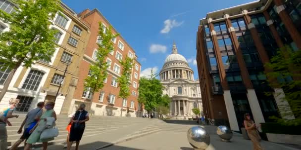 New Construction London Circa July 2022Panning Video Sermon Lane London — 비디오