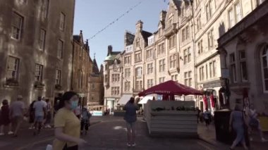 Tarihi mimari Edinburgh İskoçya İngiltere