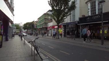 Evening walk in Brighton Kemptown 4k