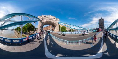 360 vr pov Tower Bridge London UK