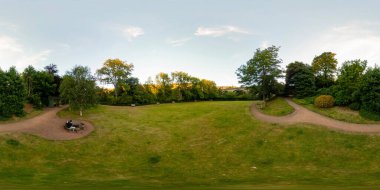 360 vr fotoğraf Dean Gardens Edinburgh İskoçya