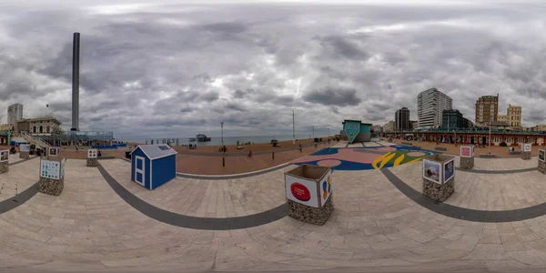 Brighton Beach Circa July 2022 Shot 360 Camera —  Fotos de Stock