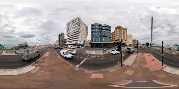 360 Photo Traffic Brighton Beach — Stockfoto