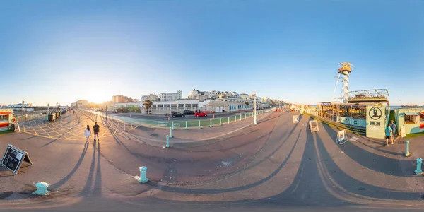 360 Photo Zip Deck Brighton Beach —  Fotos de Stock
