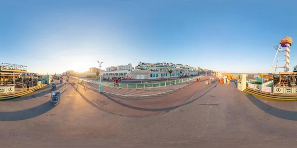360 Photo Zip Deck Brighton Beach — Stok fotoğraf