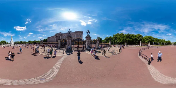 360 Photo Buckingham Palace — Stok fotoğraf
