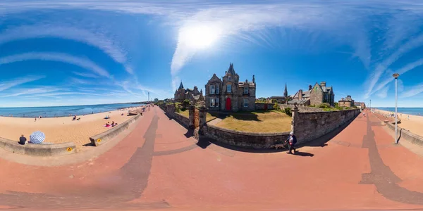 360 Photo Portobello Beach Edinburgh Scotland — Foto de Stock