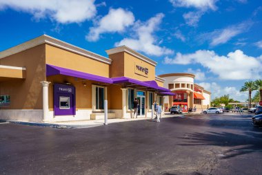 Sunny Isles Beach, FL, USA - August 1, 2022: Truist Bank Sunny Isles Beach FL USA