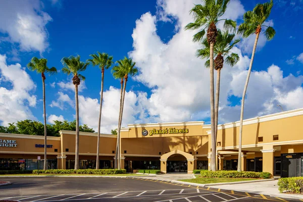 Coral Springs Usa August 2022 Planet Fitness Coral Springs Center — Foto de Stock